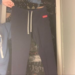 peace love world navy sweatpants